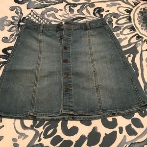 Mossimo jean skirt